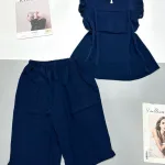 Đồ bộ quần 9 tấc áo sát nách bèo màu trơn có 2 size