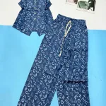 Đồ bộ quần dài áo sát nách có nút