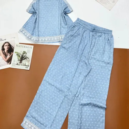 Đồ bộ quần dài áo sát nách ren tay