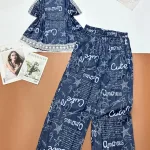 Đồ bộ quần dài áo sát nách ren tay