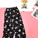 Đồ bộ quần dài áo tay ngắn cotton phối đũi sọc
