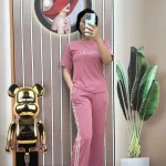 Đồ bộ quần dài áo tay ngắn in chữ ginger