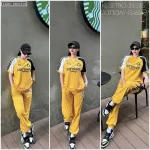 Đồ bộ quần dài  áo tay ngắn thể thao in