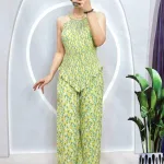 Đồ bộ quần dài áo yếm dây in nhiều hoạ tiết