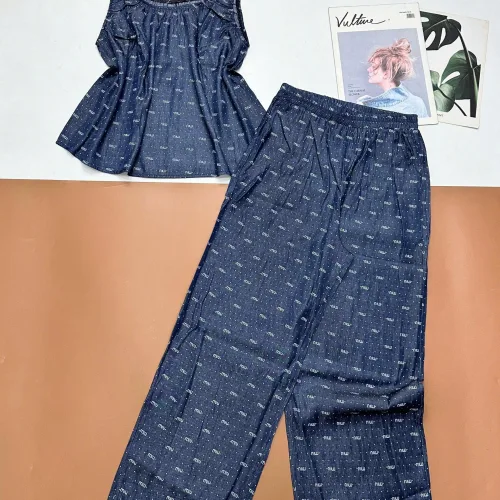 Đồ bộ quần dài ba lỗ có nhún thun