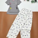 Đồ bộ quần dài cotton hàn nhiều hoạ tiết ,áo borip