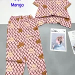 Đồ bộ  quần dài mango pijama có túi trước