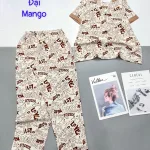 Đồ bộ  quần dài mango pijama có túi trước