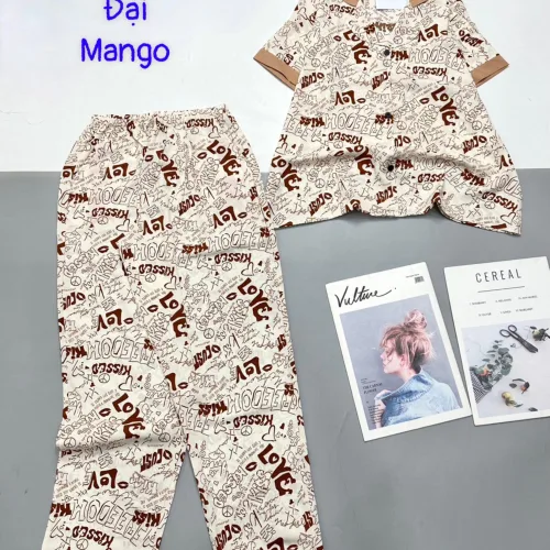 Đồ bộ  quần dài mango pijama có túi trước