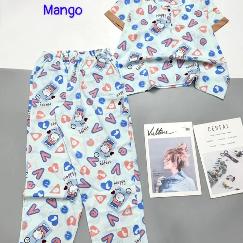 Đồ bộ  quần dài mango pijama có túi trước