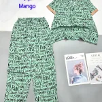 Đồ bộ  quần dài mango pijama có túi trước