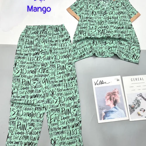 Đồ bộ  quần dài mango pijama có túi trước