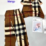 Đồ bộ  quần dài mango pijama có túi trước