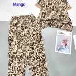 Đồ bộ  quần dài mango pijama có túi trước