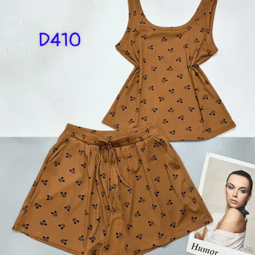 Đồ bộ quần đùi áo ba lỗ hình chuột mickey