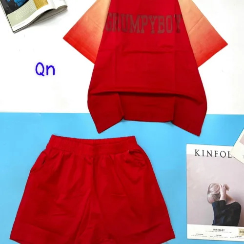 Đồ bộ quần đùi áo tay ngắn in chữ GUMPYBOY