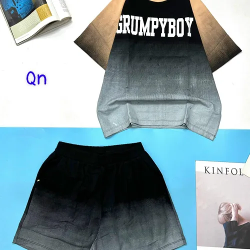 Đồ bộ quần đùi áo tay ngắn in chữ GUMPYBOY