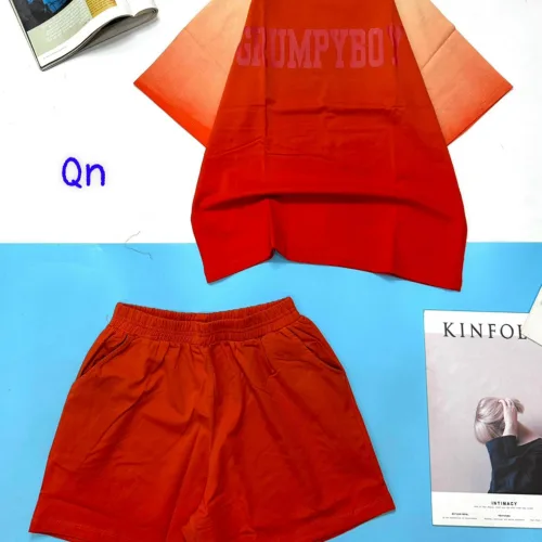 Đồ bộ quần đùi áo tay ngắn in chữ GUMPYBOY