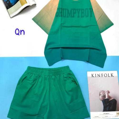 Đồ bộ quần đùi áo tay ngắn in chữ GUMPYBOY