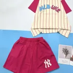 Đồ bộ quần đùi áo tay ngắn in chữ MLB LIKE