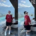 Đồ bộ quần đùi  áo tay ngắn in chữ sez...
