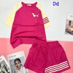 Đồ bộ quần đùi áo tay ngắn in hình chó quần 3 sọc