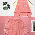 Đồ bộ quần đùi áo tay ngắn in hình chú chó
