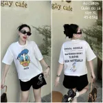 Đồ bộ quần đùi áo tay ngắn in hình vịt