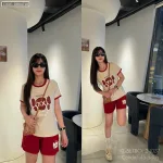 Đồ bộ quần đùi áo tay ngắn in XX