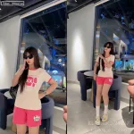 Đồ bộ quần đùi áo tay ngắn in XX