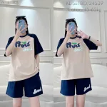 Đồ bộ quần đùi áo tay ngắn size lớn