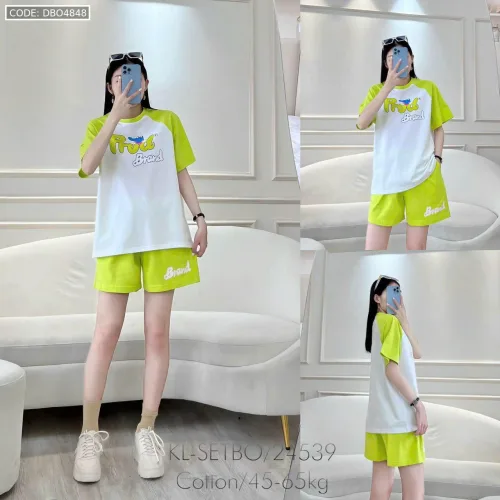 Đồ bộ quần đùi áo tay ngắn size lớn
