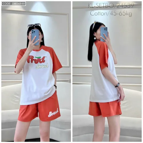 Đồ bộ quần đùi áo tay ngắn size lớn