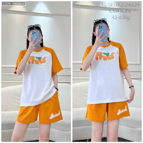 Đồ bộ quần đùi áo tay ngắn size lớn