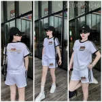 Đồ bộ quần đùi áo tay ngắn thể thao