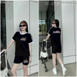 Đồ bộ quần đùi áo tay ngắn thể thao