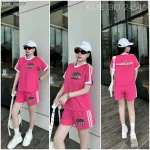 Đồ bộ quần đùi áo tay ngắn thể thao