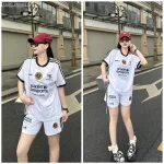 Đồ bộ quần đùi áo tay ngắn thuê chữ dessports