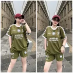 Đồ bộ quần đùi áo tay ngắn thuê chữ dessports