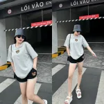 Đồ bộ quần đùi áo tay ngắn thuê hình đầu gấu bears