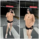 Đồ bộ quần đùi áo tay ngắn thuê hình đầu gấu bears