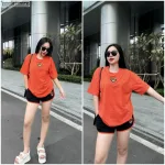 Đồ bộ quần đùi áo tay ngắn thuê hình đầu gấu bears