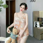 Đồ bộ quần đùi bèo áo dây mát nhiều hoạ tiết dễ thướng