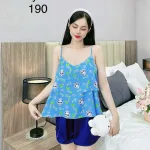 Đồ bộ quần đùi latin áo dây