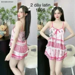 Đồ bộ quần đùi  latin áo hai dây