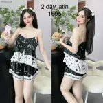 Đồ bộ quần đùi  latin áo hai dây