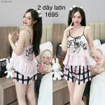 Đồ bộ quần đùi  latin áo hai dây