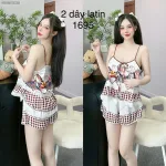Đồ bộ quần đùi  latin áo hai dây