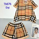 Đồ bộ quần đùi mango pijama có túi trước in nhiều hình