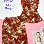 Đồ bộ quần lửng áo sát nách cổ gấp nhiều hoạ tiết có 4 size